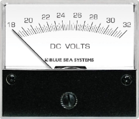 Blue Sea Systems 8240 Analog DC Voltmetre - 18-32V